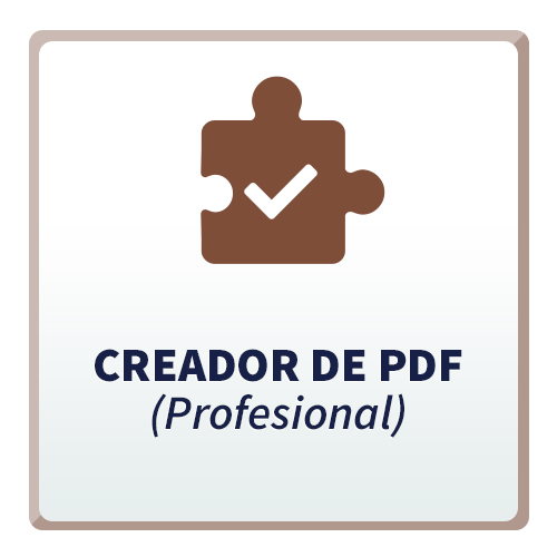 Creador de PDF (Profesional) para CRM