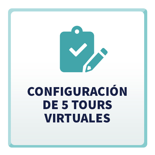 Configuración de 5 Tours Virtuales