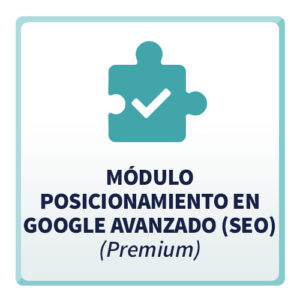 Módulo Posicionamiento en Google Avanzado (SEO) Premium