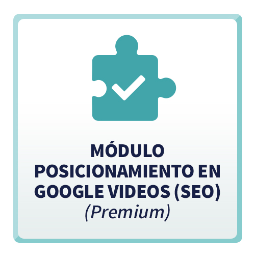 Módulo Posicionamiento en Google Videos (SEO) Premium