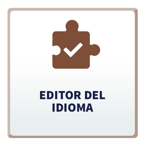 Editor del Idioma