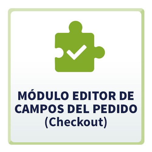 Módulo Editor de Campos del Pedido (Checkout)