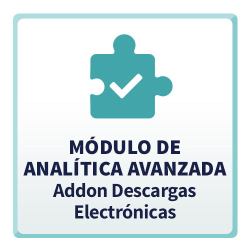 Módulo de Analítica Avanzada - Addon Descargas Electrónicas