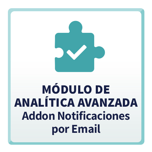 Módulo de Analítica Avanzada - Addon Notificaciones por Email