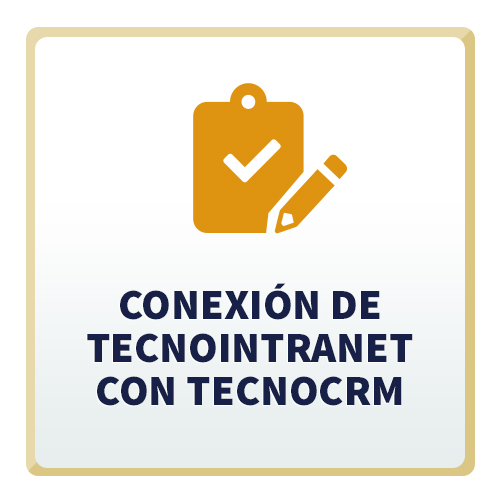 Conexión de TecnoIntranet con TecnoCRM