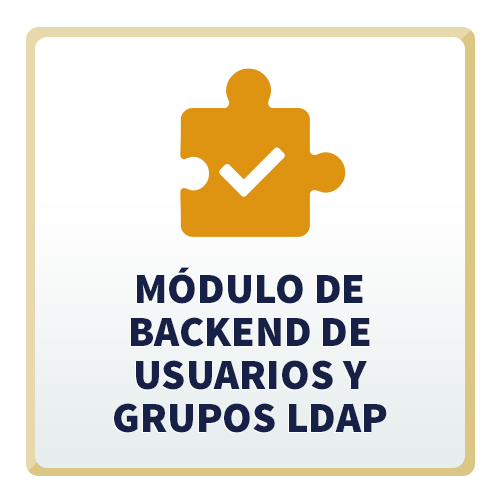 Módulo de Backend de usuarios y grupos LDAP