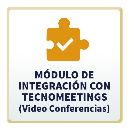 Módulo de Integración con TecnoMeetings(Video Conferencias)
