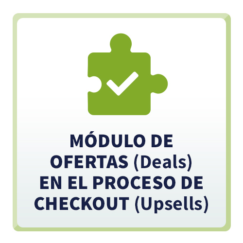 Módulo de Ofertas (Deals) en el Proceso de Checkout (Upsells)