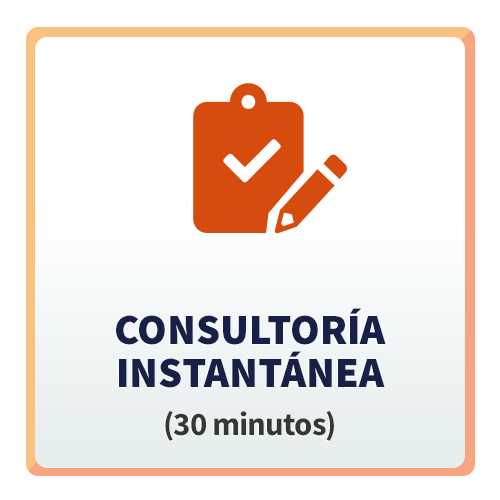 Consultoría Instantánea 30 minutos