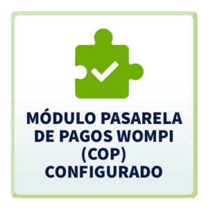 Módulo Pasarela de Pagos Wompi (COP) Configurado