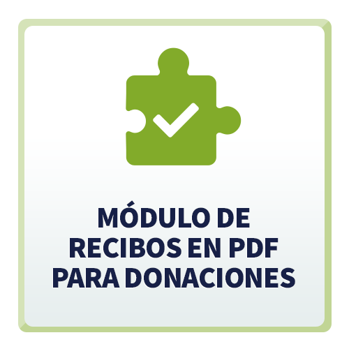 Módulo de Recibos en PDF para Donaciones