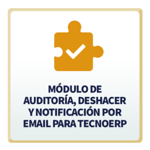 Módulo de Auditoría, Deshacer y Notificación por Email