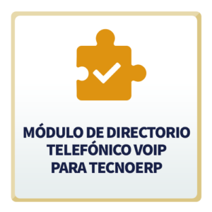 Módulo de Directorio Telefónico VoIP para TecnoERP