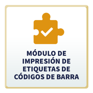 Módulo de Impresión de Etiquetas de Códigos de Barra
