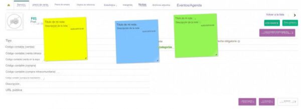 Módulo de Pegar Postips para TecnoERP - TecnoSoluciones