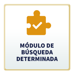 Módulo de Búsqueda Determinada