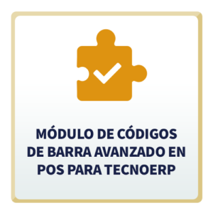 Módulo de Códigos de Barra Avanzado en POS para TecnoERP