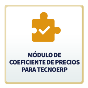 Módulo de Coeficiente de Precios para TecnoERP