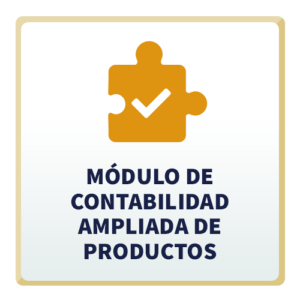 Módulo de Contabilidad Ampliada de Productos