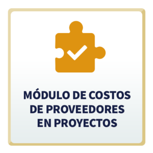 Módulo de Costos de Proveedores en Proyectos