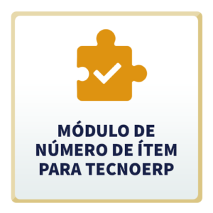 Módulo de Número de Ítem para TecnoERP