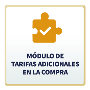 Módulo de Tarifas Adicionales en la Compra