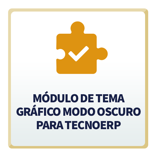 Módulo de Tema Gráfico Modo Oscuro para TecnoERP