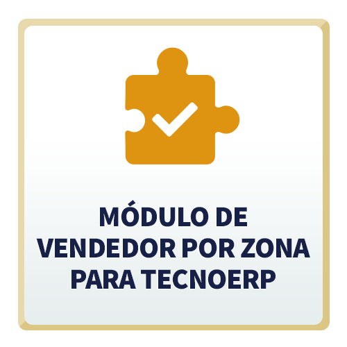 Módulo de Vendedor por Zona para TecnoERP