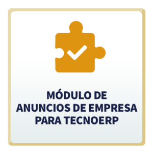 Módulo de Anuncios de Empresa para TecnoERP