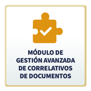 Módulo de Gestión Avanzada de Correlativos de Documentos