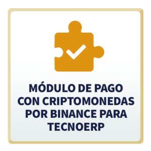Módulo de Pago con Criptomonedas por Binance para TecnoERP