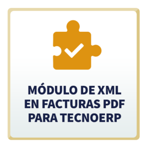 Módulo de XML en Facturas PDF para TecnoERP