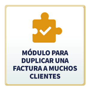 Módulo para Duplicar una Factura a Muchos Clientes