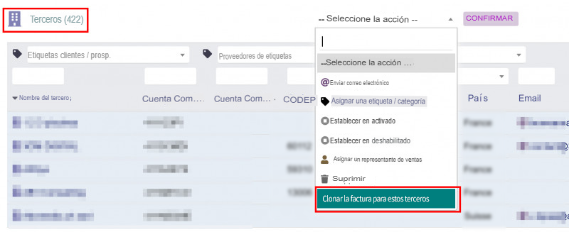 Módulo para Duplicar una Factura a Muchos Clientes - TecnoSoluciones