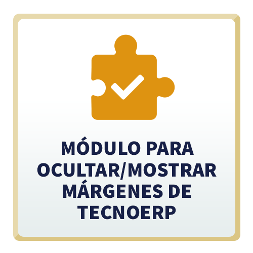 Módulo para Ocultar Mostrar Márgenes de TecnoERP