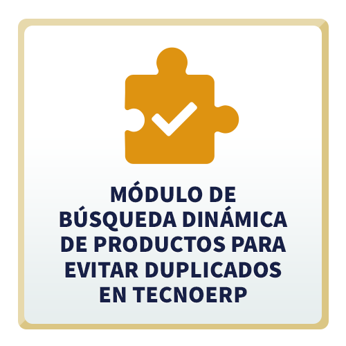 Módulo de Búsqueda Dinámica de Productos para Evitar Duplicados en TecnoERP