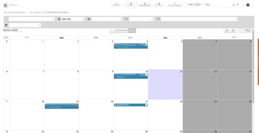 Módulo de Calendario Mejorado - TecnoSoluciones